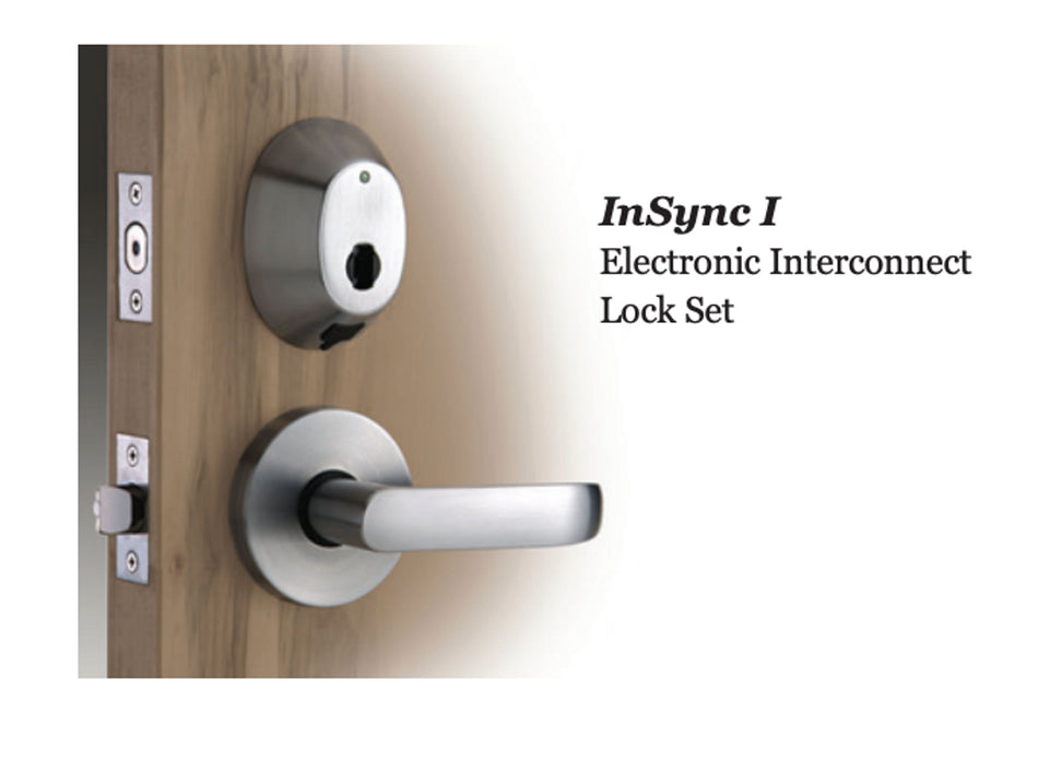 InSync RI - Interconnect RFID Deadbolt Door Lock Handleset System