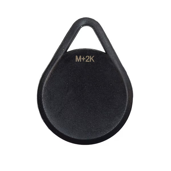 Dormakaba RFID Fob with Mifare Plus, 2K Memory - Black - 25 Pack